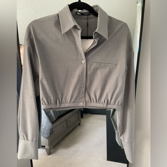 Shirt crop Zara - Picture 2 of 6